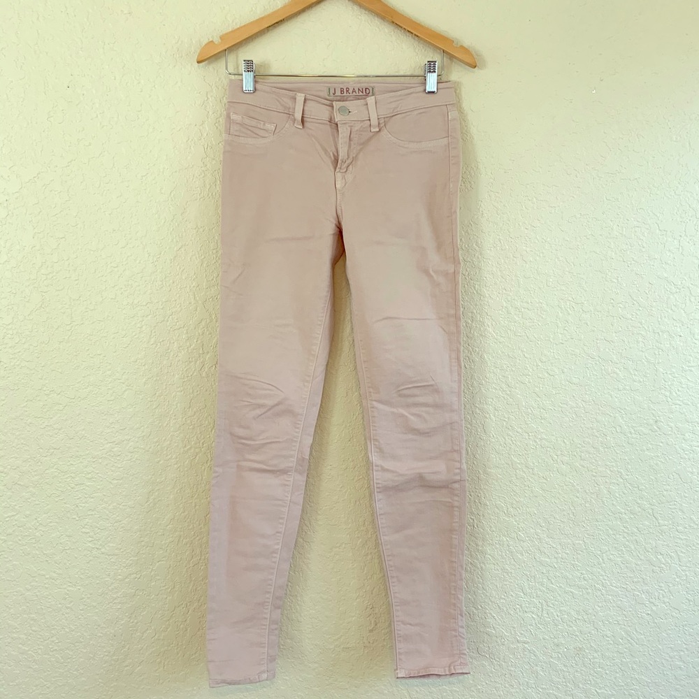 J Brand Nude Pi k Skinny Jeans sz 26